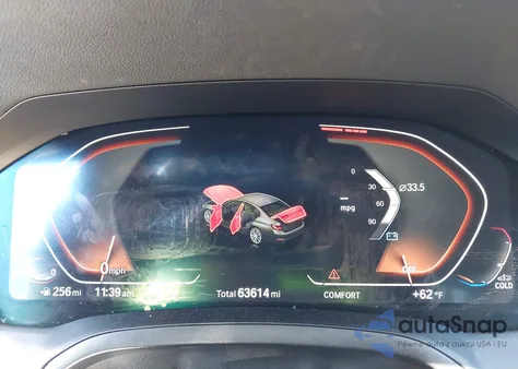 2021 BMW 330I z USA, uszkodzony, nr VIN 3MW5R1J0XM8B69340